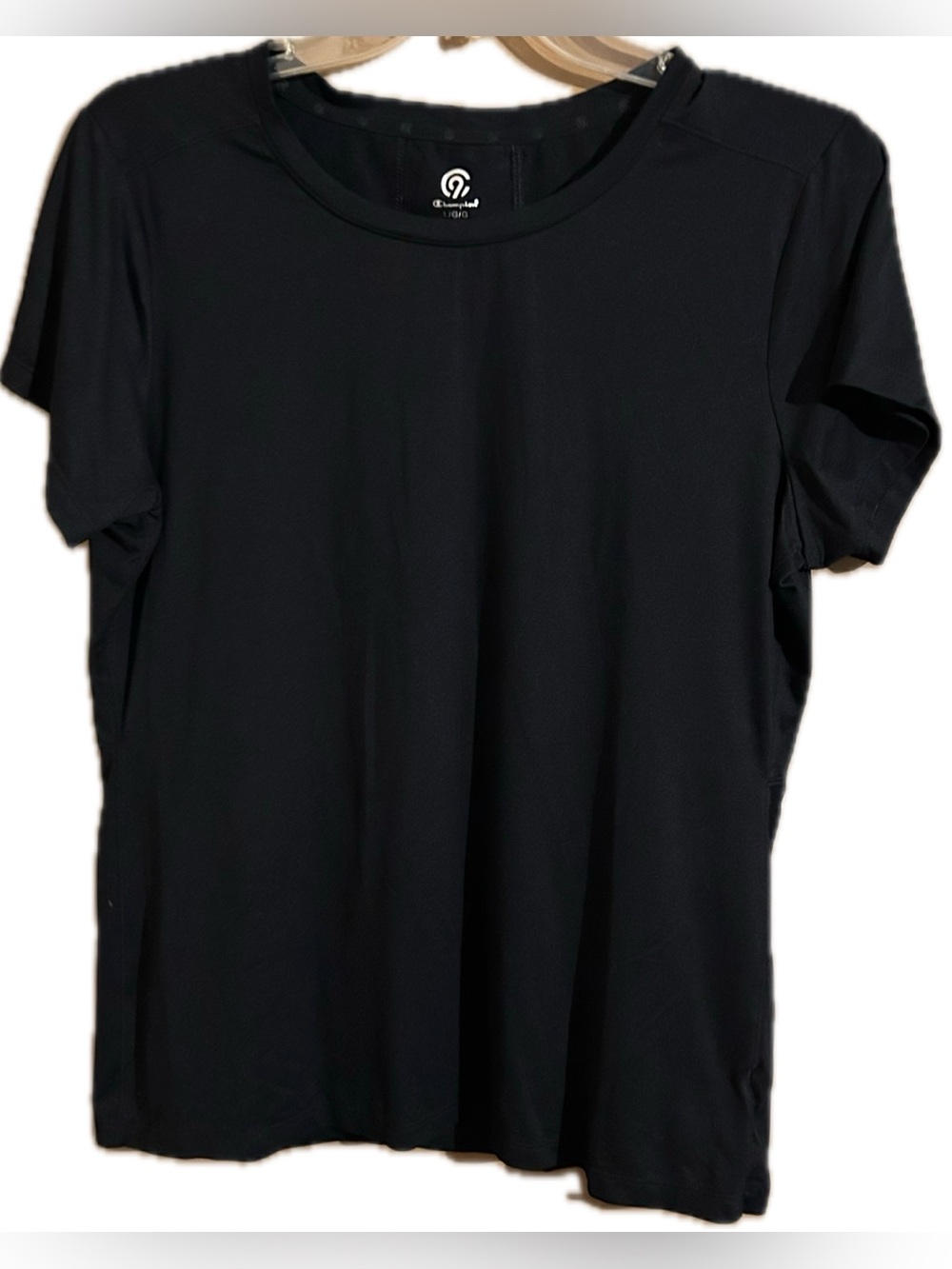 Women’s LG C9 Champion Black Polyester Shirt